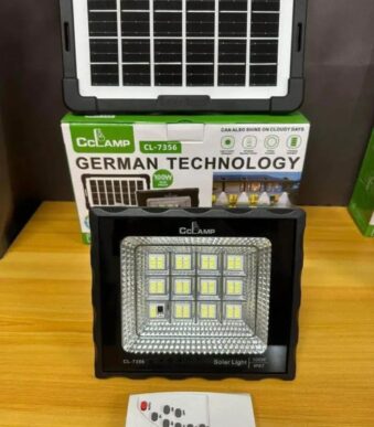 Le projecteur solaire 100W est une solution d’éclairage économique, autonome et résistante, parfaite pour illuminer vos espaces sans électricité.